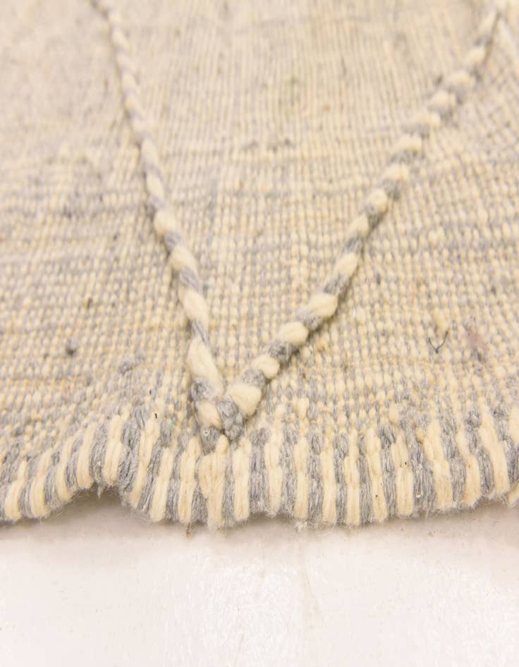 Detail image of  7' 5 x 10' 9  Hand Knotted Moroccan Wool Rug