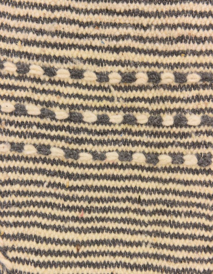 Detail image of  6' 5 x 10' 9  Hand Knotted Moroccan Wool Rug