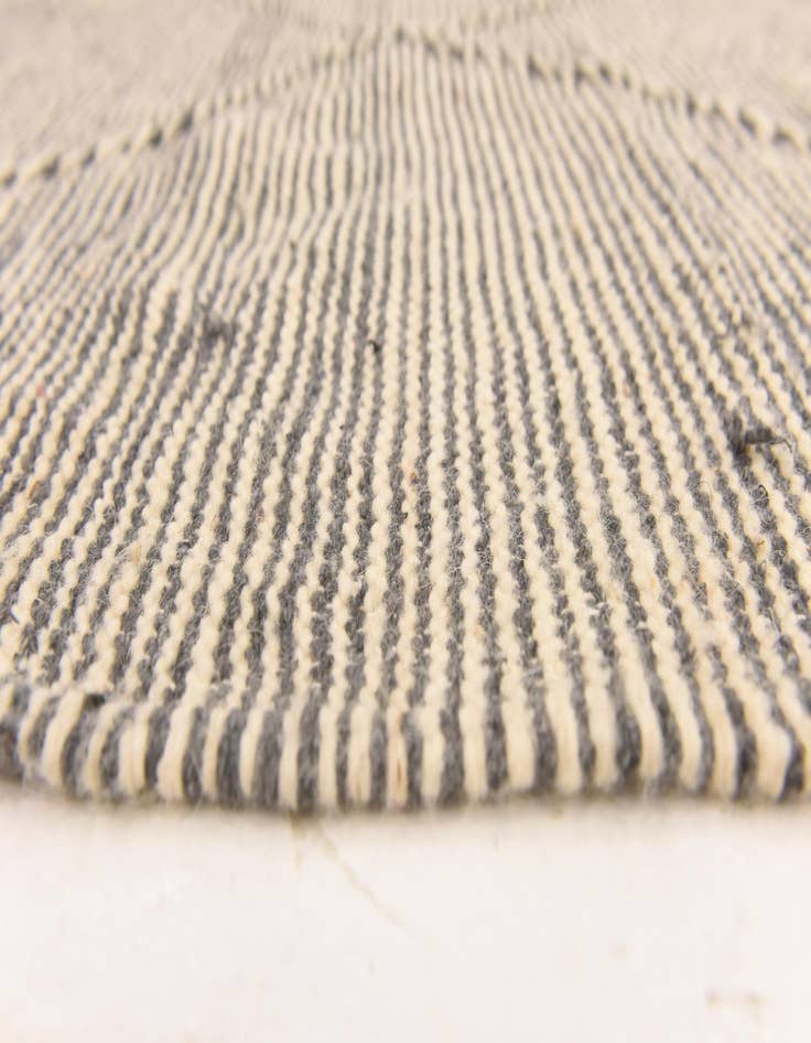 Detail image of  6' 5 x 10' 9  Hand Knotted Moroccan Wool Rug