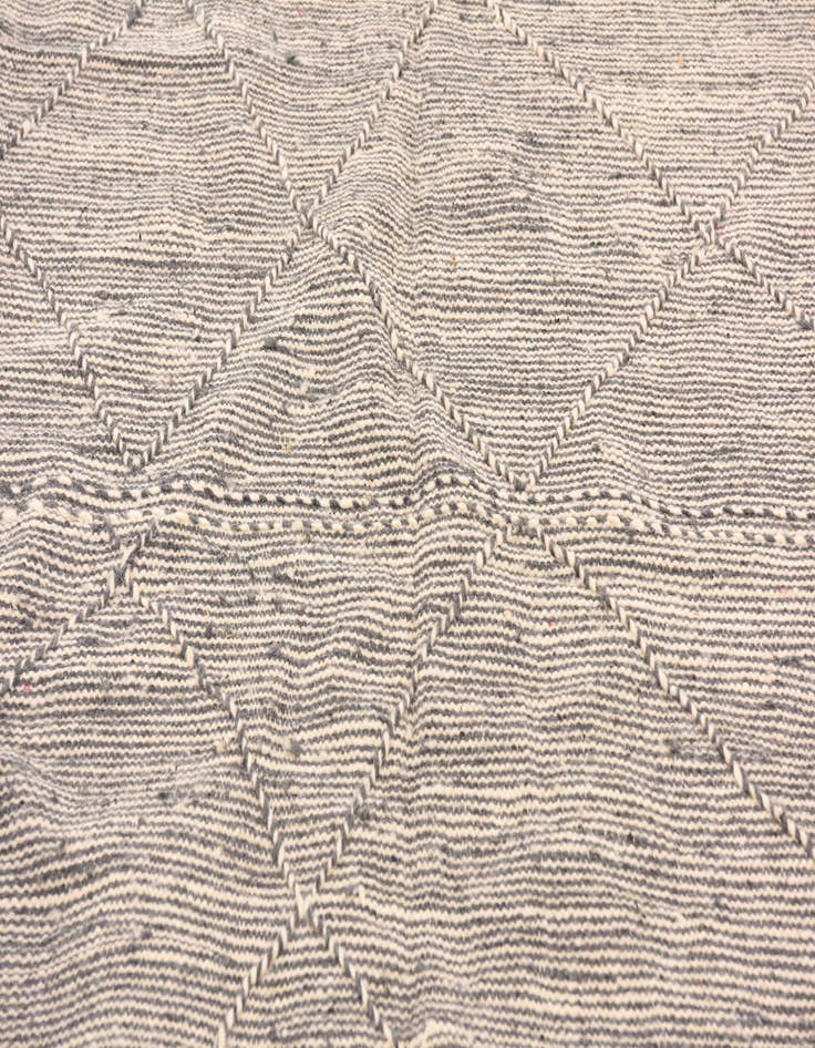 Detail image of  6' 4 x 10' 1  Hand Knotted Moroccan Wool Rug