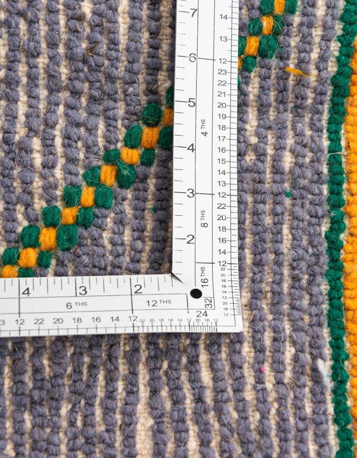 Detail image of  4' 4 x 7' 2  Hand Knotted Moroccan Wool Rug