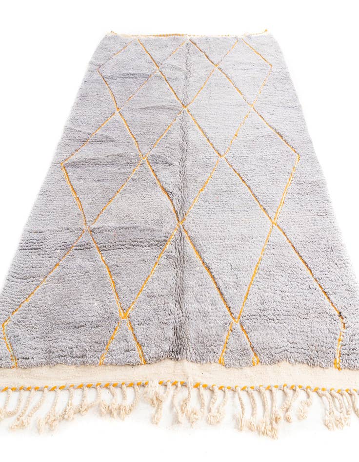 Detail image of  7' 4 x 9' 2  Hand Knotted Moroccan Wool Rug