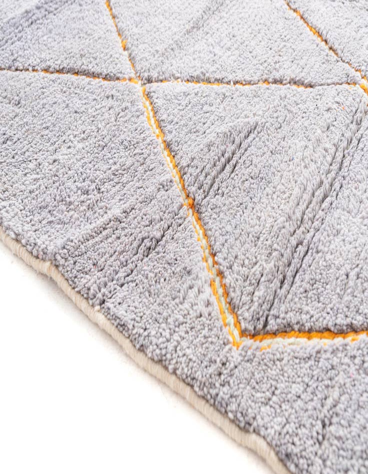 Detail image of  7' 4 x 9' 2  Hand Knotted Moroccan Wool Rug