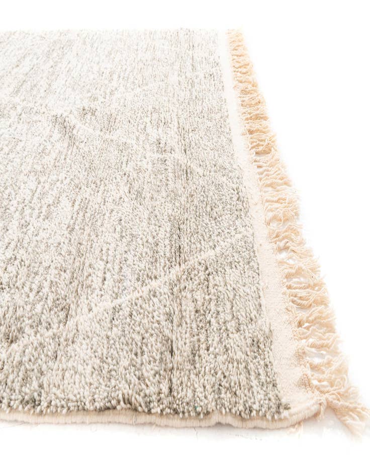 Detail image of  6' 9 x 9' 8  Hand Knotted Moroccan Wool Rug