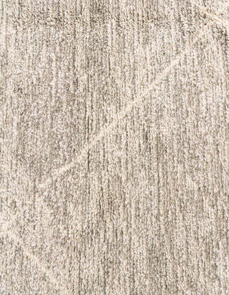 Detail image of  6' 9 x 9' 8  Hand Knotted Moroccan Wool Rug