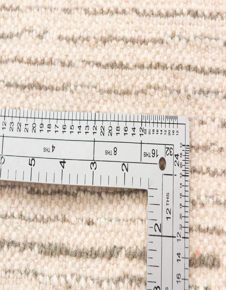 Detail image of  6' 9 x 9' 8  Hand Knotted Moroccan Wool Rug