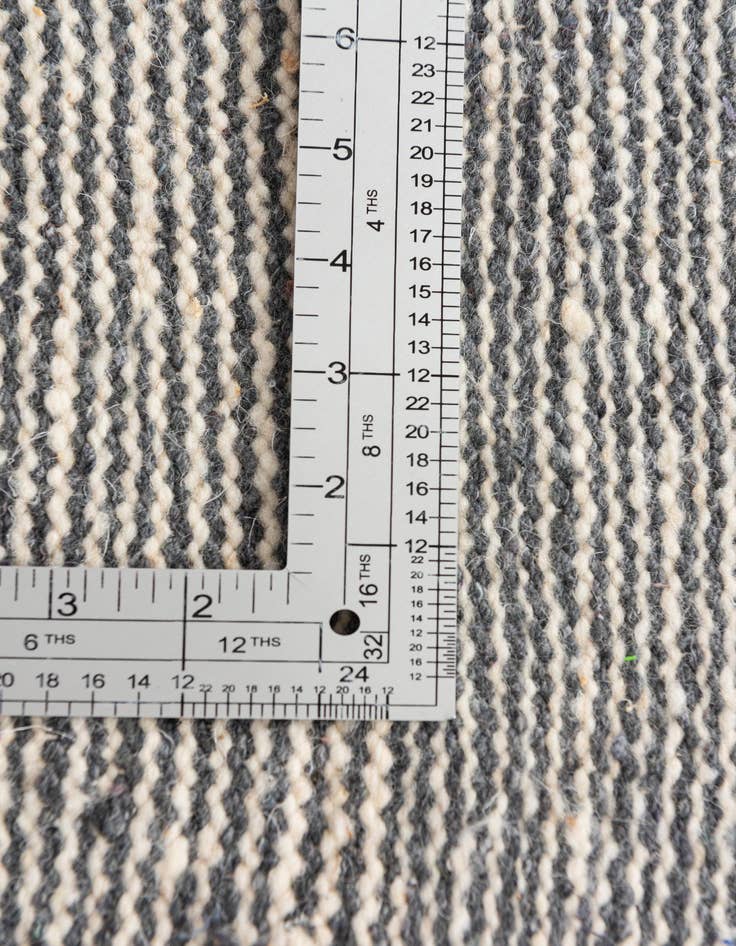 Detail image of  6' 6 x 11' 2  Hand Knotted Moroccan Wool Rug