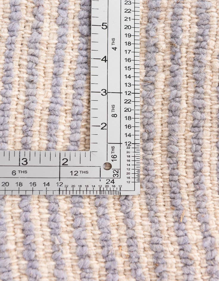 Detail image of  6' 2 x 8' 3  Hand Knotted Moroccan Wool Rug