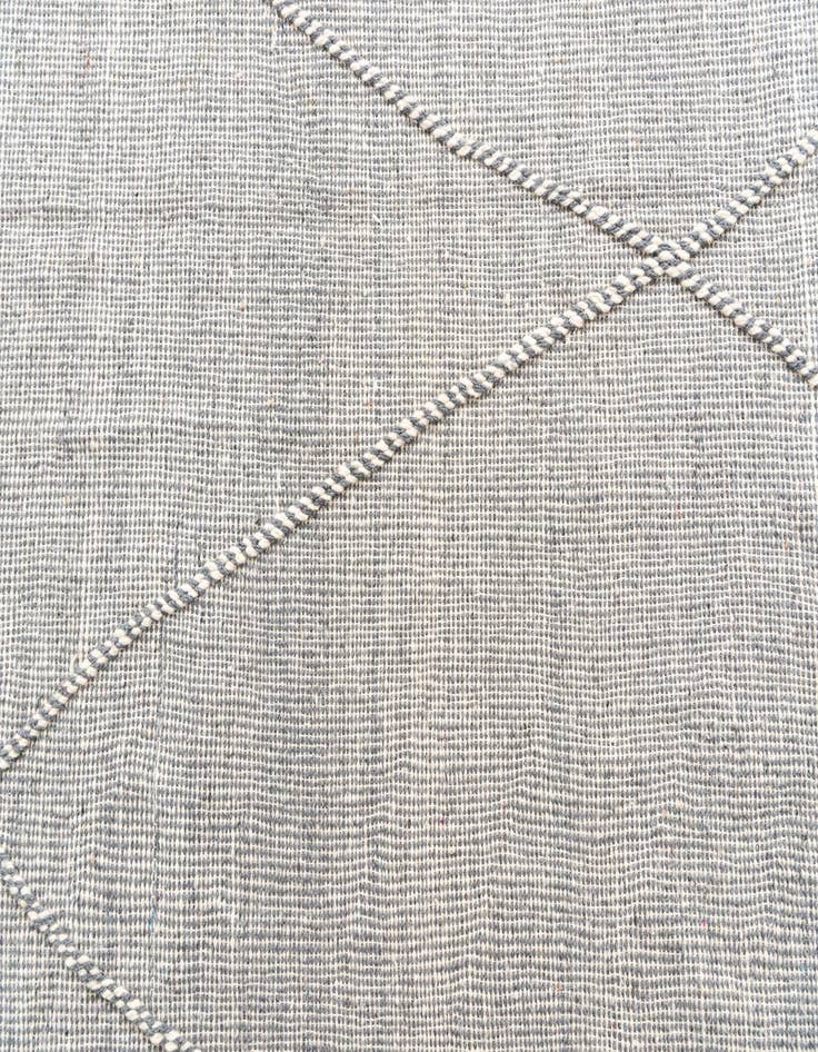 Detail image of  6' 5 x 10' 2  Hand Knotted Moroccan Wool Rug