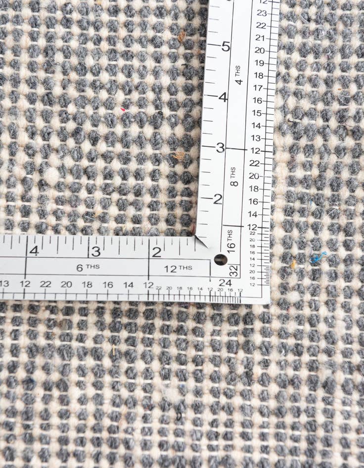 Detail image of  6' 5 x 10' 2  Hand Knotted Moroccan Wool Rug