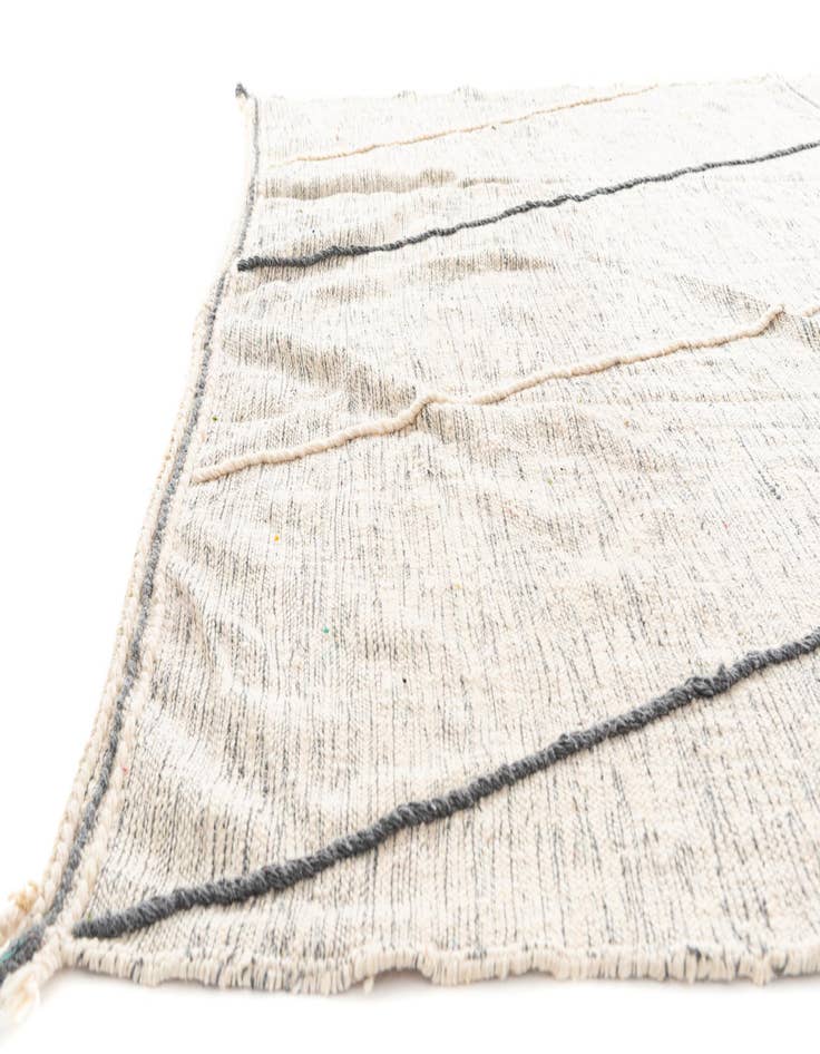 Detail image of  9' 7 x 13'  Hand Knotted Moroccan Wool Rug