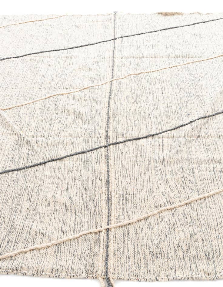 Detail image of  9' 7 x 13'  Hand Knotted Moroccan Wool Rug