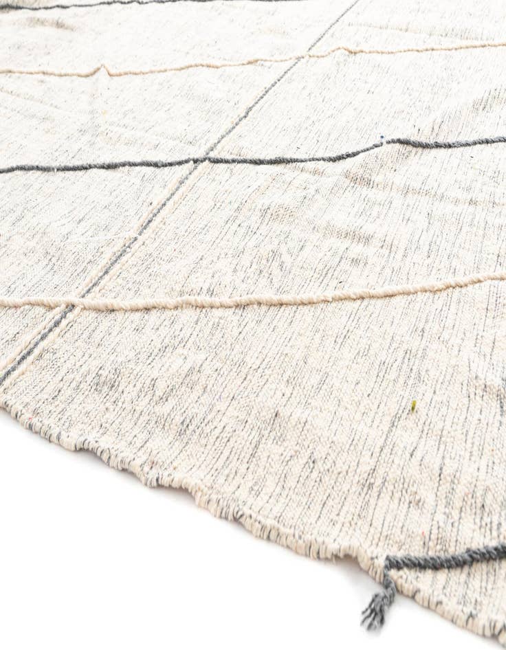 Detail image of  9' 7 x 13'  Hand Knotted Moroccan Wool Rug