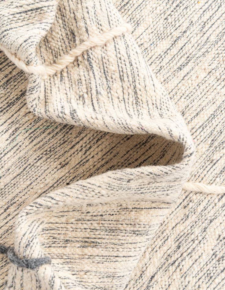 Detail image of  9' 7 x 13'  Hand Knotted Moroccan Wool Rug