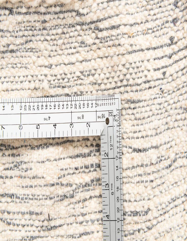 Detail image of  9' 7 x 13'  Hand Knotted Moroccan Wool Rug