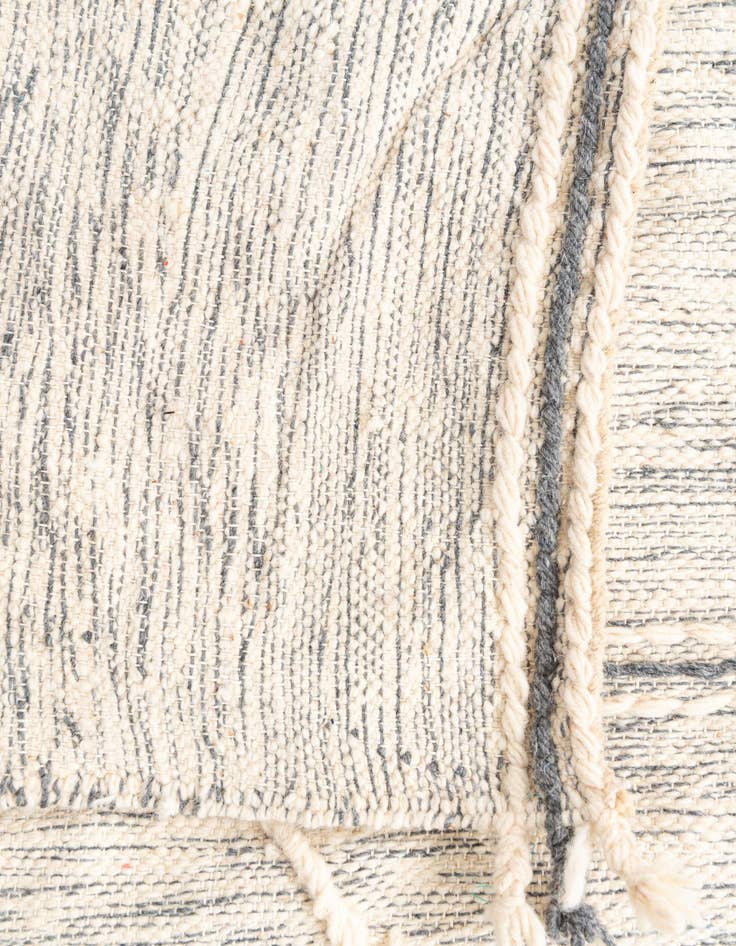 Detail image of  9' 7 x 13'  Hand Knotted Moroccan Wool Rug