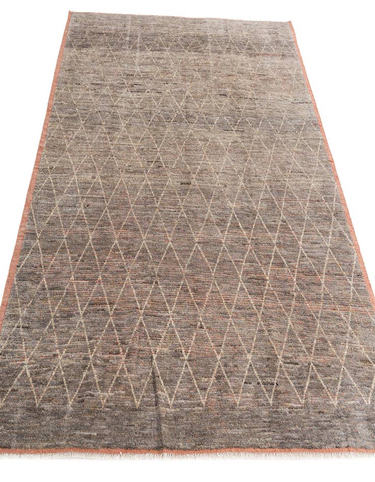 Detail image of  8' 9 x 10' 3  Hand Knotted Moroccan Wool Rug