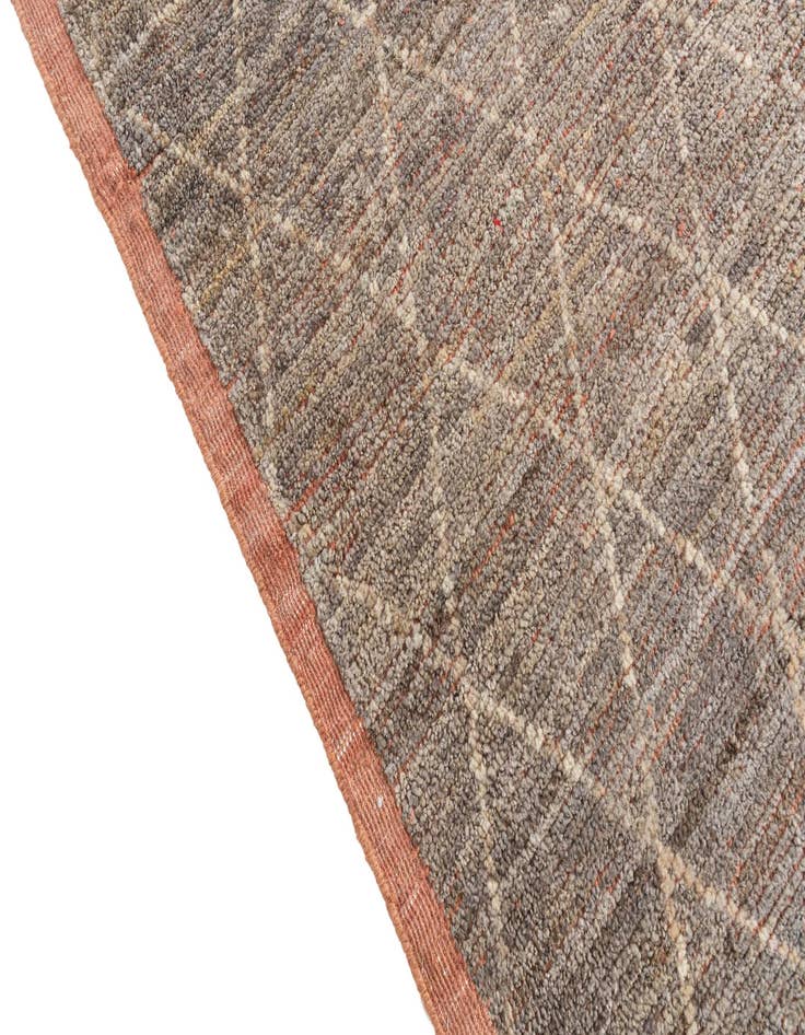 Detail image of  8' 9 x 10' 3  Hand Knotted Moroccan Wool Rug