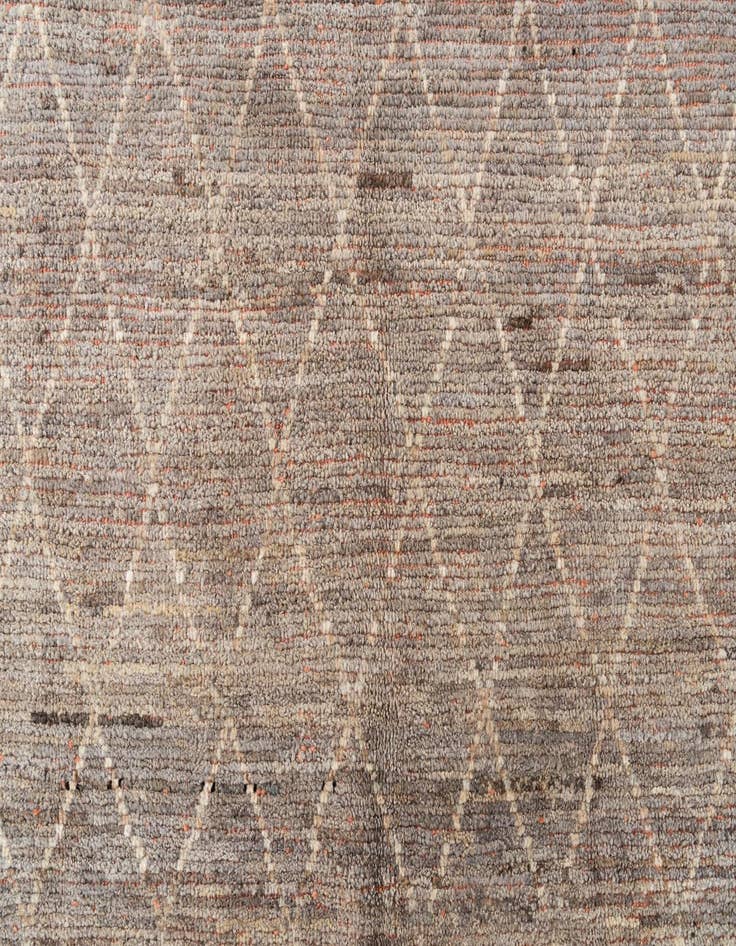 Detail image of  8' 9 x 10' 3  Hand Knotted Moroccan Wool Rug