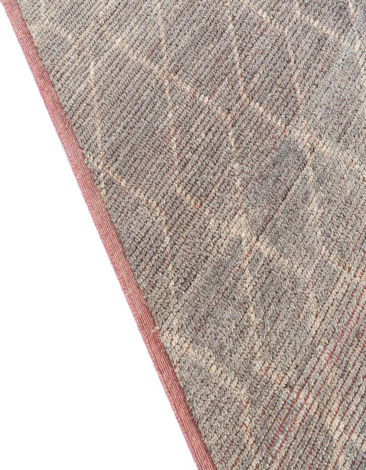 Detail image of  8' 5 x 9' 5  Hand Knotted Moroccan Wool Rug