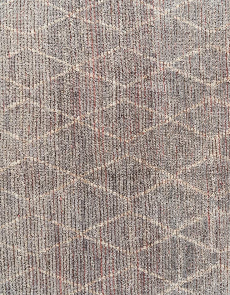 Detail image of  8' 5 x 9' 5  Hand Knotted Moroccan Wool Rug