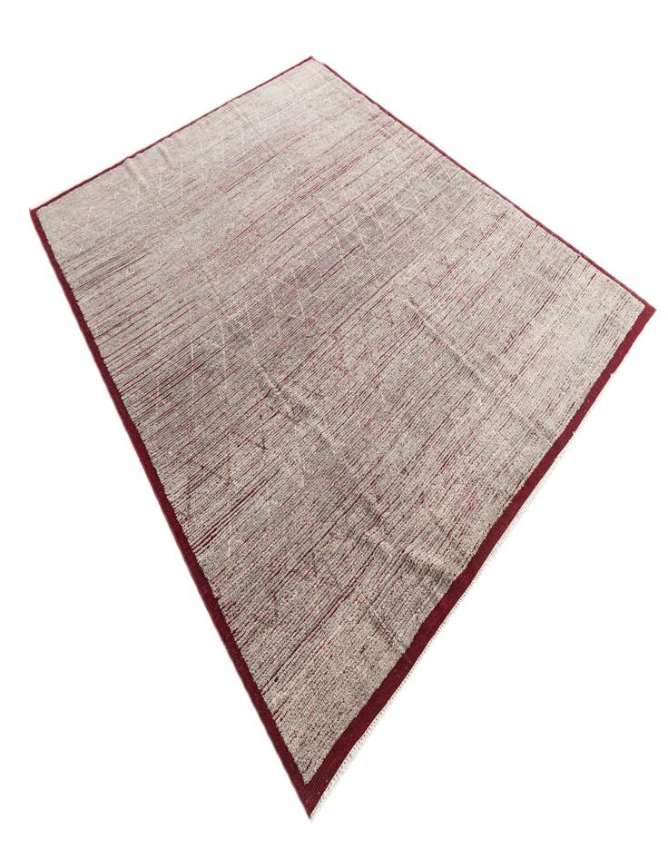 Detail image of  8' 6 x 10' 4  Hand Knotted Moroccan Wool Rug