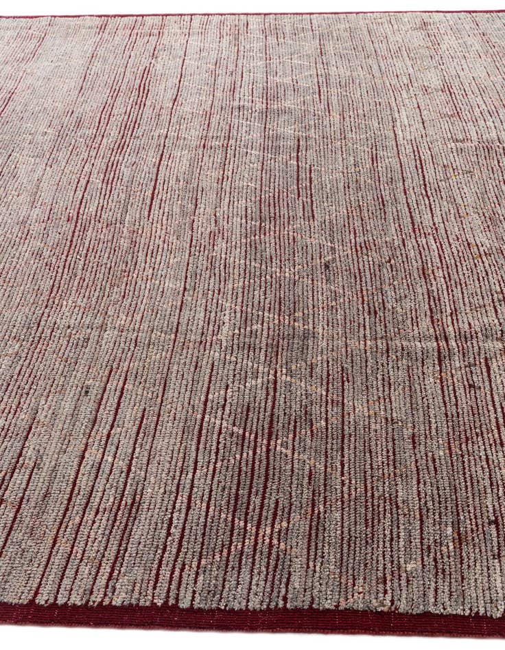 Detail image of  8' 6 x 10' 4  Hand Knotted Moroccan Wool Rug