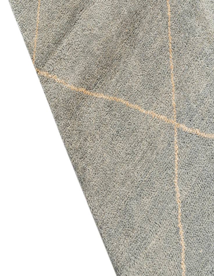 Detail image of  4' 5 x 6' 7  Hand Knotted Moroccan Wool Rug