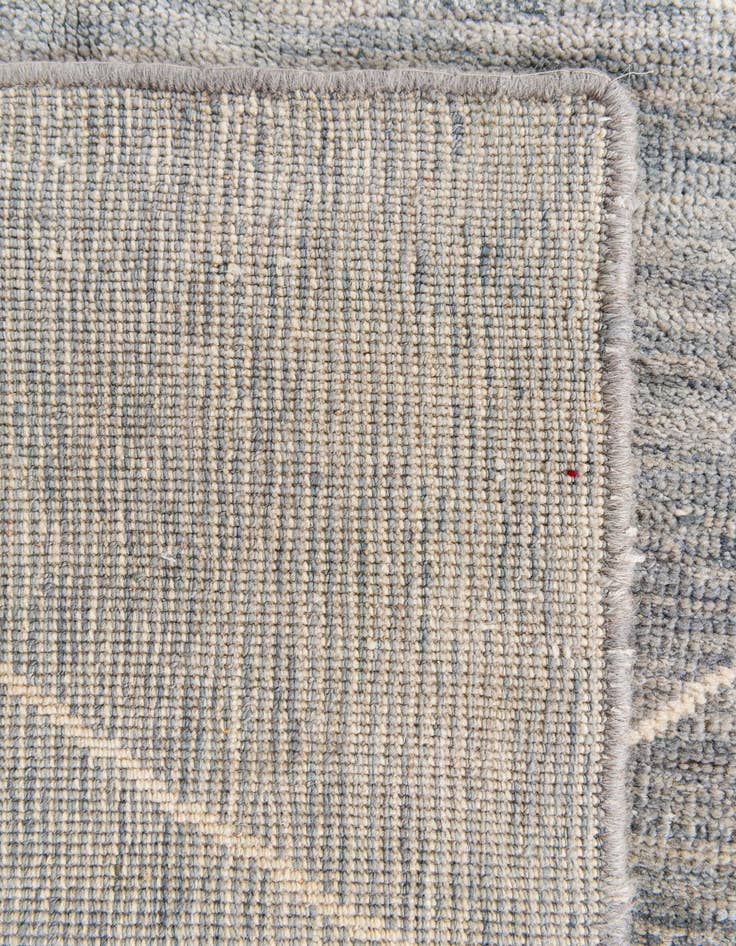 Detail image of  5' 6 x 7' 10  Hand Knotted Moroccan Wool Rug