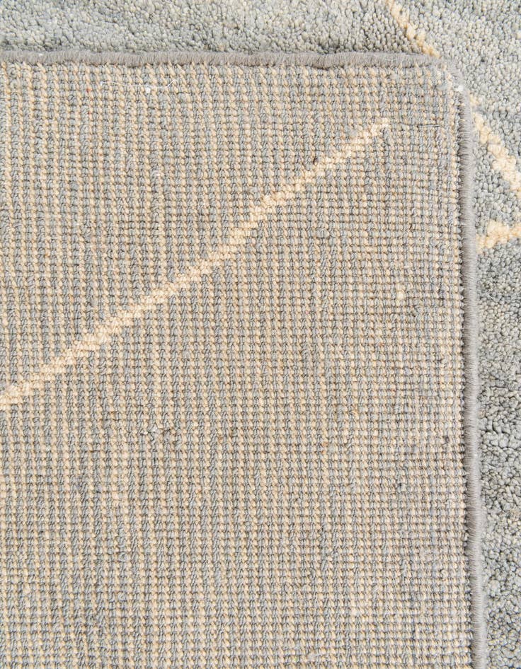 Detail image of  4' 5 x 6' 8  Hand Knotted Moroccan Wool Rug