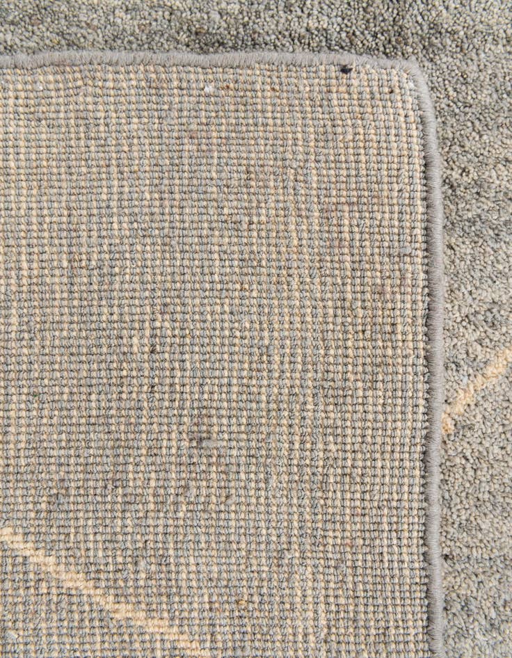 Detail image of  5' 7 x 8' 1  Hand Knotted Moroccan Wool Rug