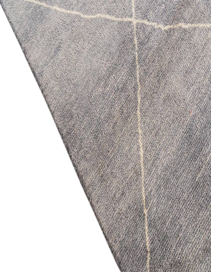 Detail image of  5' 7 x 8' 2  Hand Knotted Moroccan Wool Rug