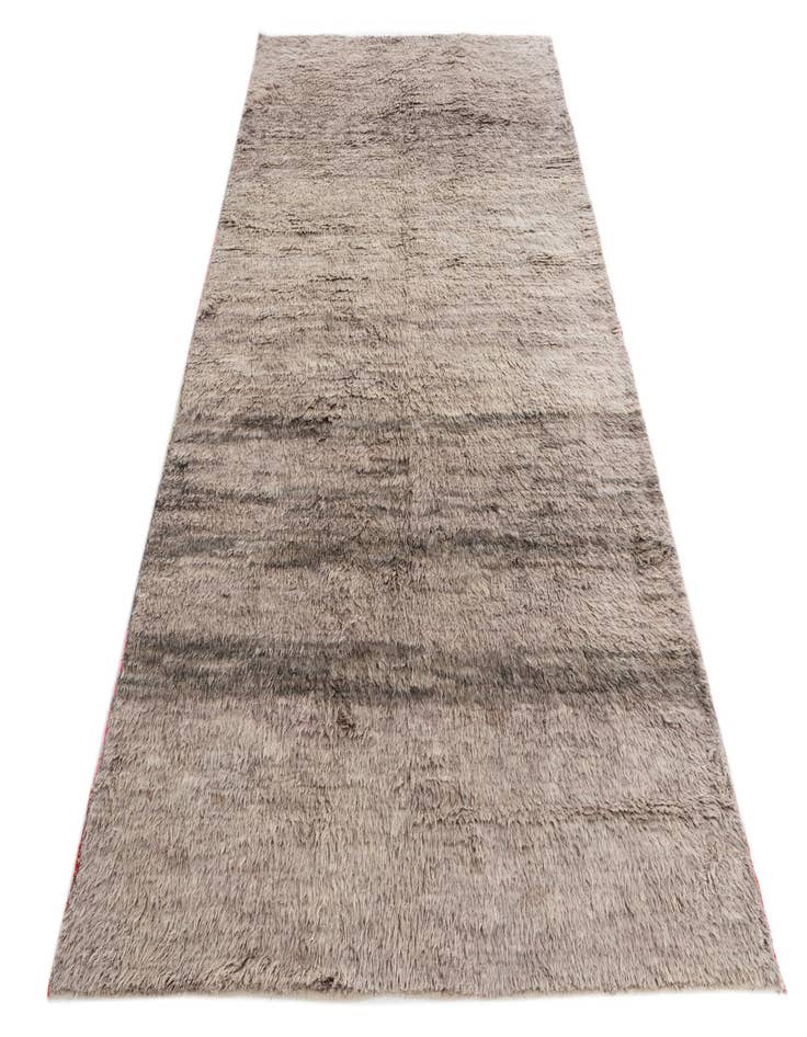 Detail image of  6' x 9' 10  Hand Knotted Moroccan Wool Rug