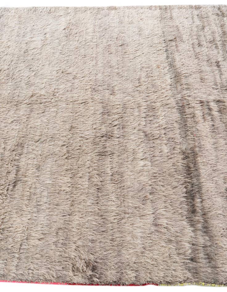 Detail image of  6' x 9' 10  Hand Knotted Moroccan Wool Rug