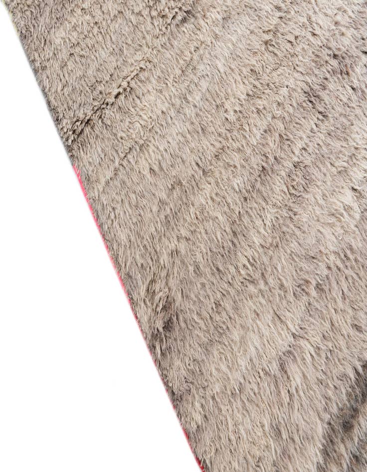 Detail image of  6' x 9' 10  Hand Knotted Moroccan Wool Rug