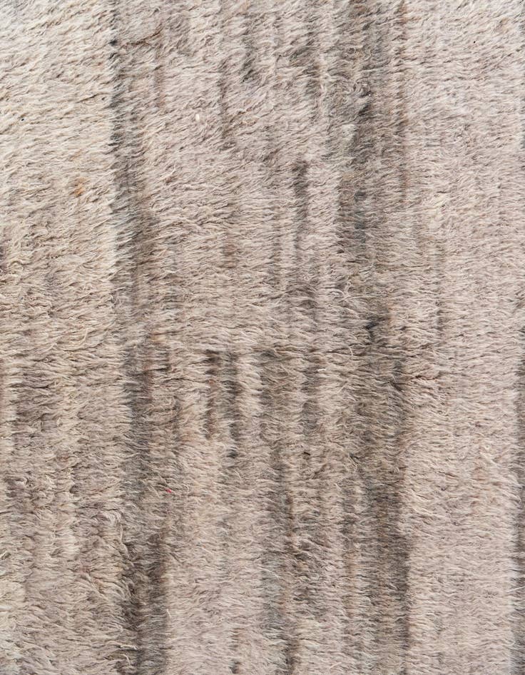 Detail image of  6' x 9' 10  Hand Knotted Moroccan Wool Rug