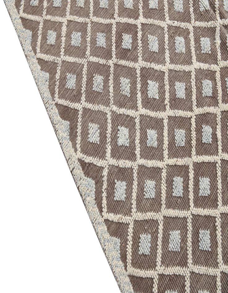 Detail image of  8' x 10' 1  Hand Knotted Moroccan Wool Rug