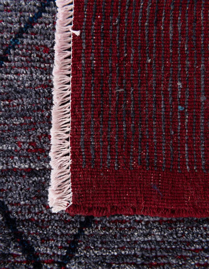 Detail image of  10' 4 x 14' 5  Hand Knotted Moroccan Wool Rug
