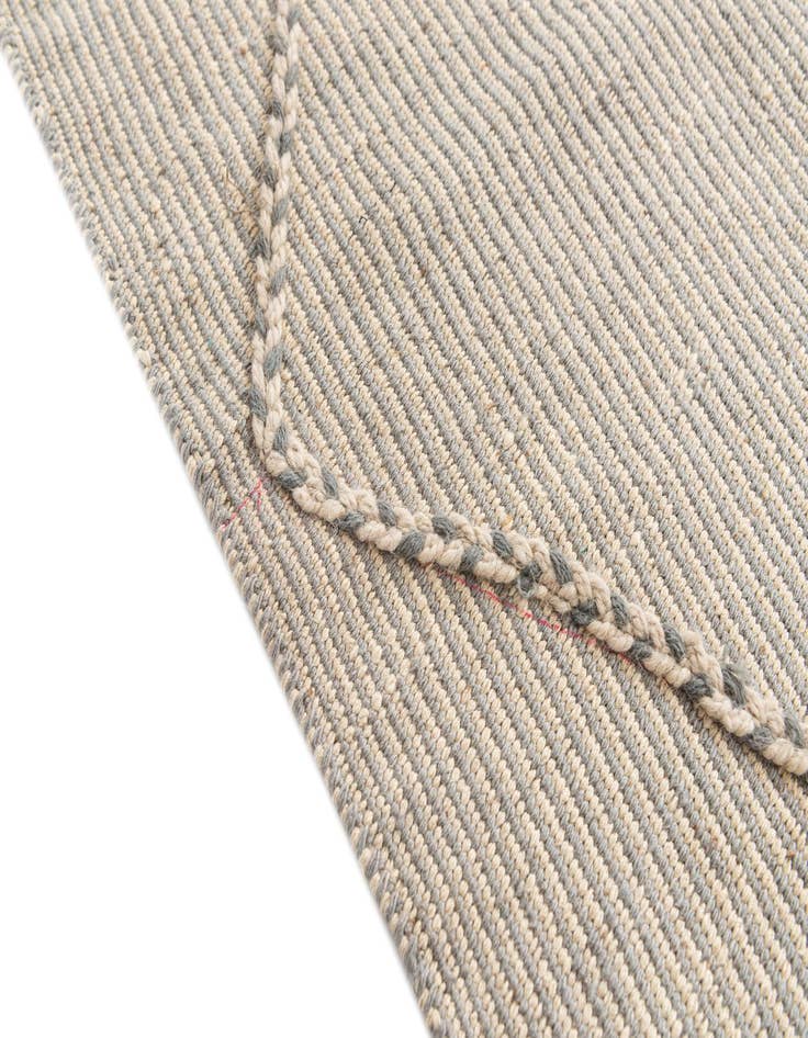 Detail image of  5' 4 x 8' 5  Hand Knotted Moroccan Wool Rug