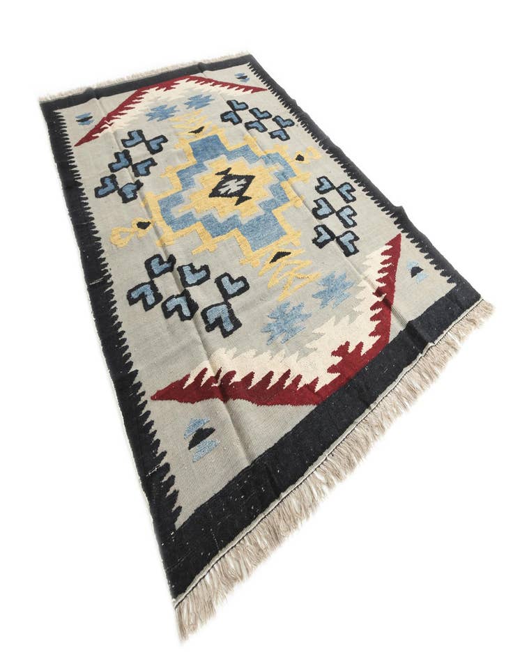 Detail image of  7' 7 x 10' 1  Hand Knotted Moroccan Wool Rug