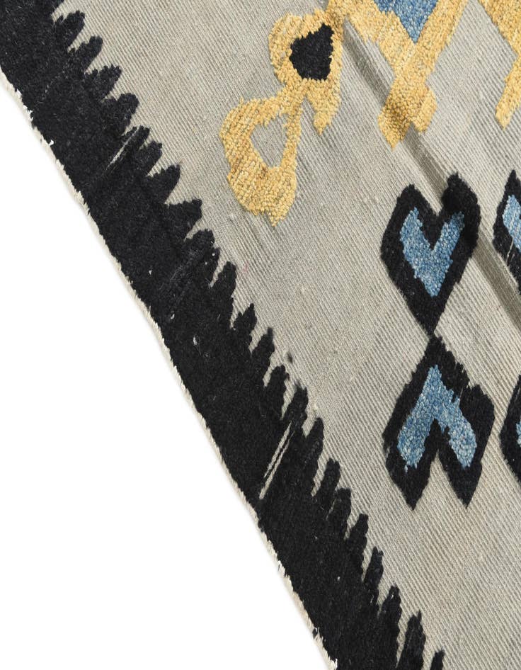 Detail image of  7' 7 x 10' 1  Hand Knotted Moroccan Wool Rug