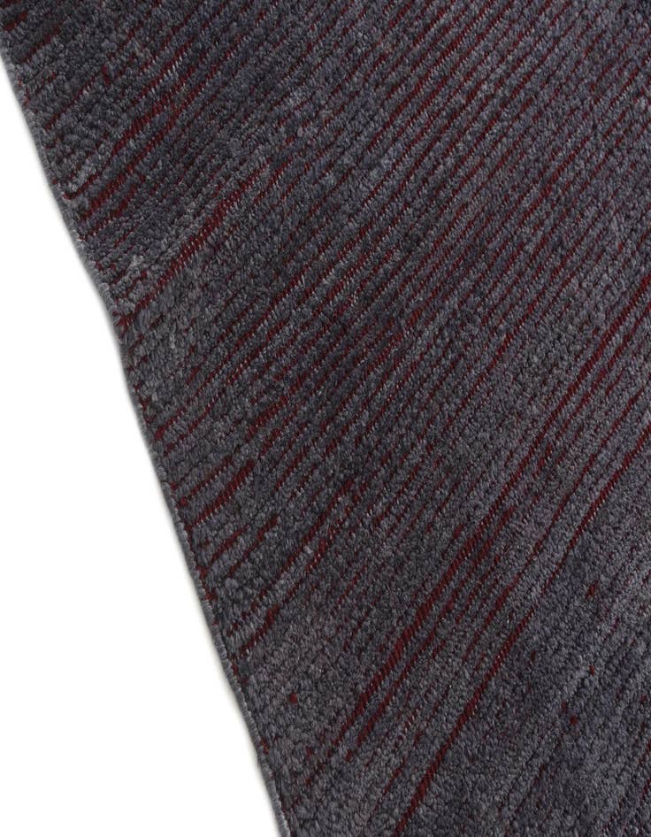 Detail image of  8' 2 x 10'  Hand Knotted Moroccan Wool Rug