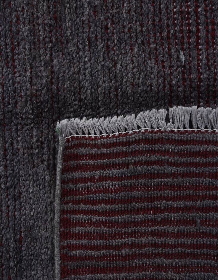 Detail image of  8' 2 x 10'  Hand Knotted Moroccan Wool Rug