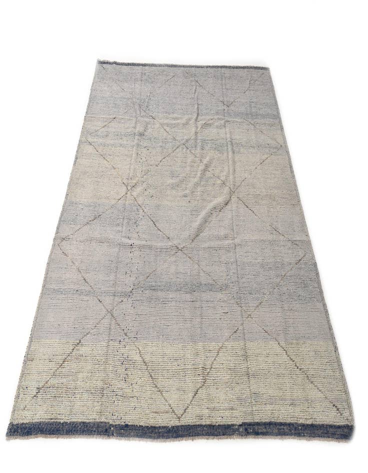 Detail image of  8' 3 x 10' 8  Hand Knotted Moroccan Wool Rug