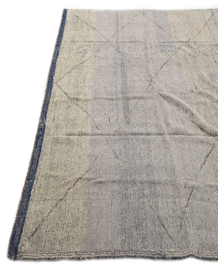 Detail image of  8' 3 x 10' 8  Hand Knotted Moroccan Wool Rug