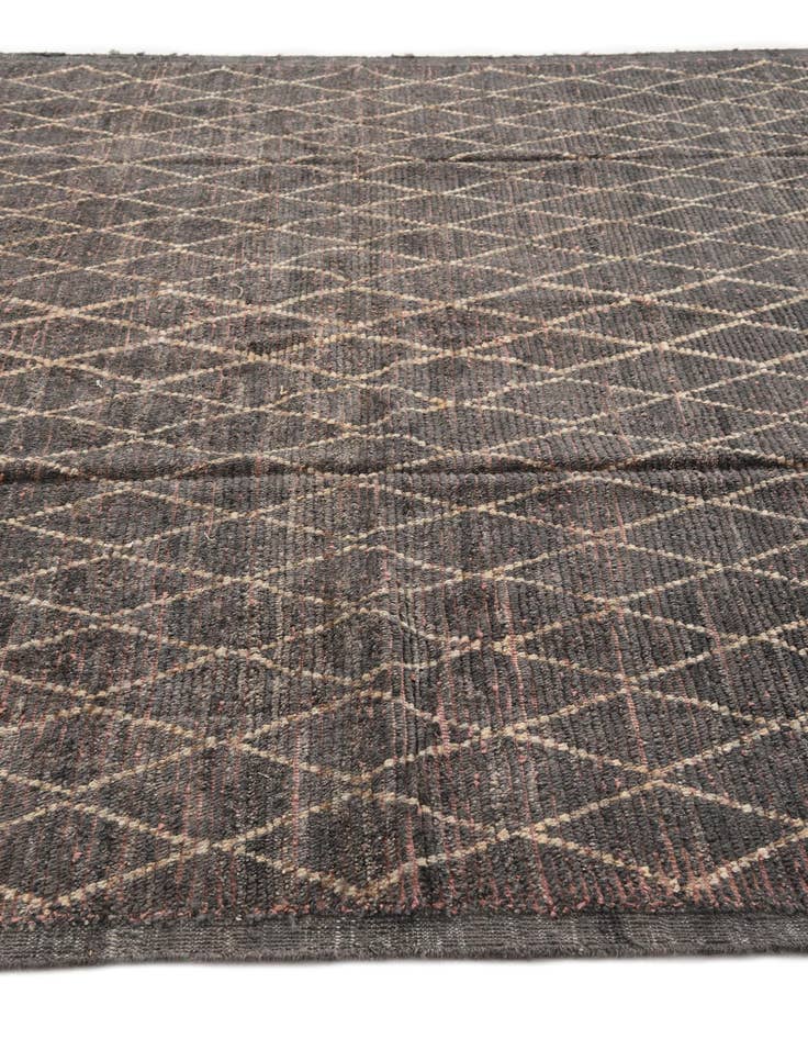 Detail image of  8' 6 x 10' 3  Hand Knotted Moroccan Wool Rug