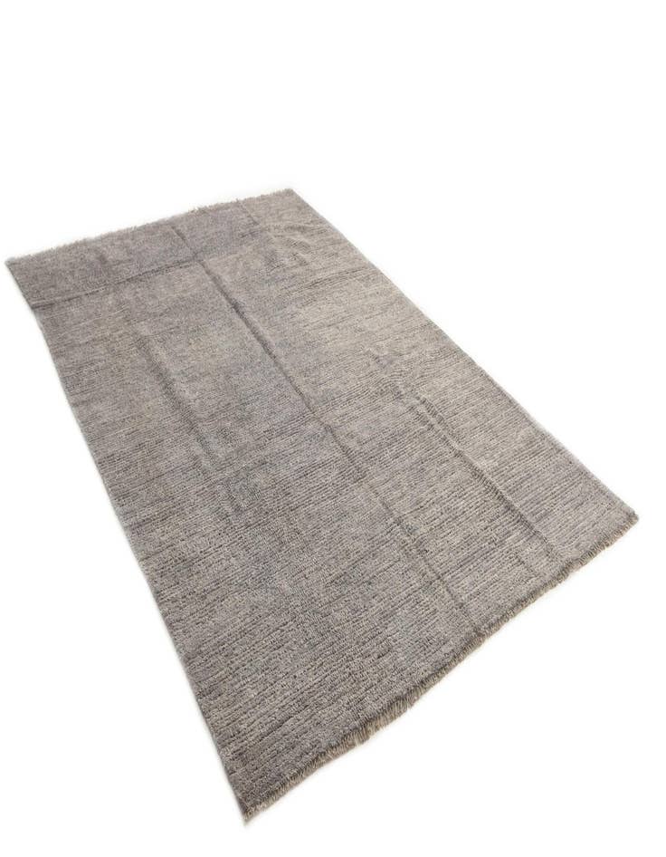 Detail image of  5' 10 x 8' 1  Hand Knotted Moroccan Wool Rug