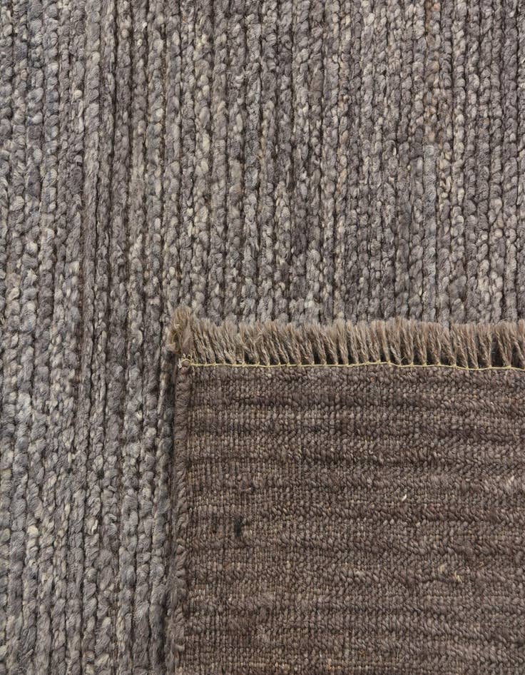 Detail image of  5' 10 x 8' 1  Hand Knotted Moroccan Wool Rug