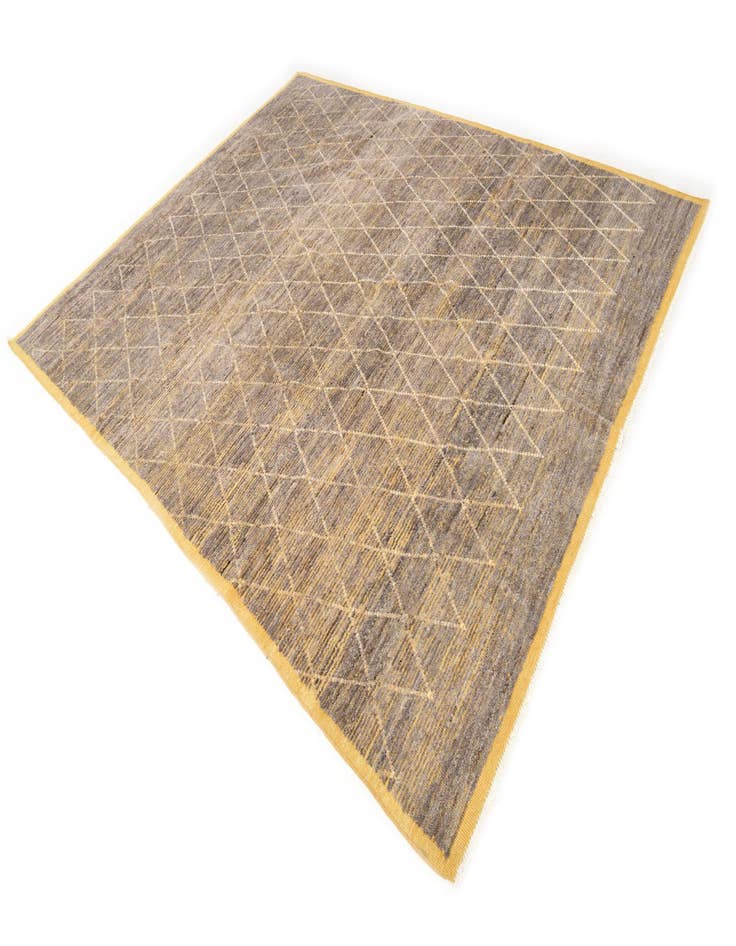 Detail image of  8' 4 x 10' 7  Hand Knotted Moroccan Wool Rug