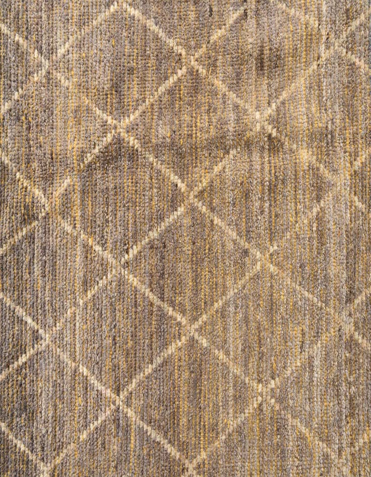 Detail image of  8' 4 x 10' 7  Hand Knotted Moroccan Wool Rug